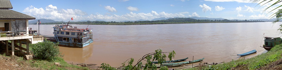 Mekong River near Chiang Saen, Thailand